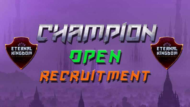 Open Recruitment
