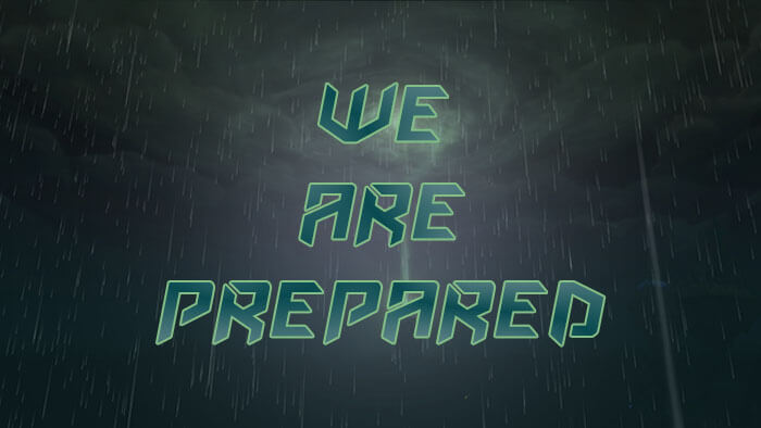 we are prepared We are prepared