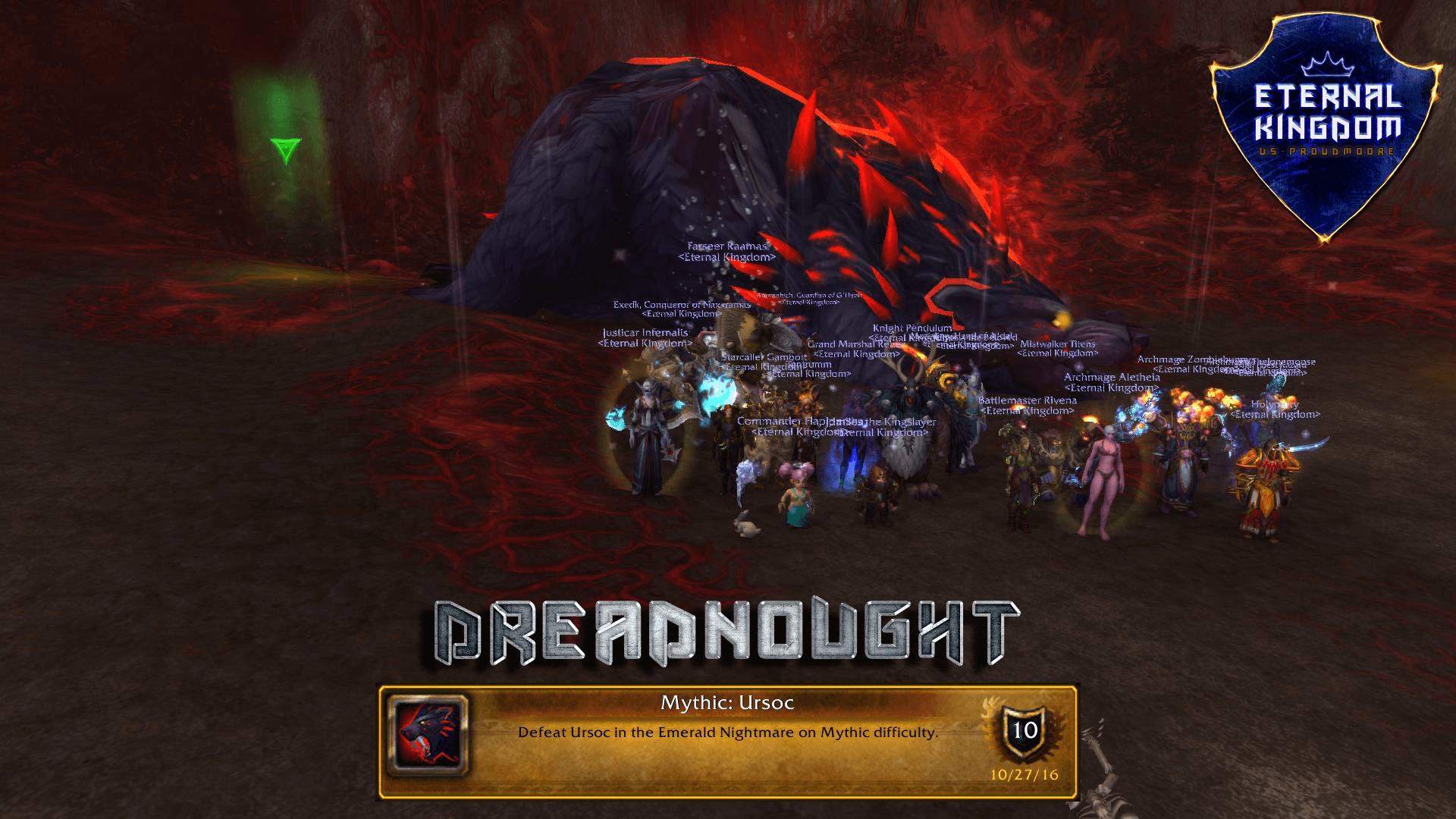 Dreadnought Downs Mythic Ursoc