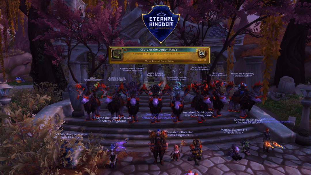 EK’s Glory of the Legion Raiders! Eternal Kingdom