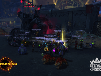 Reckoning was called in as a Mechanic to fix the oil leaks for Heroic Vexie. 1/8 H Undermined.