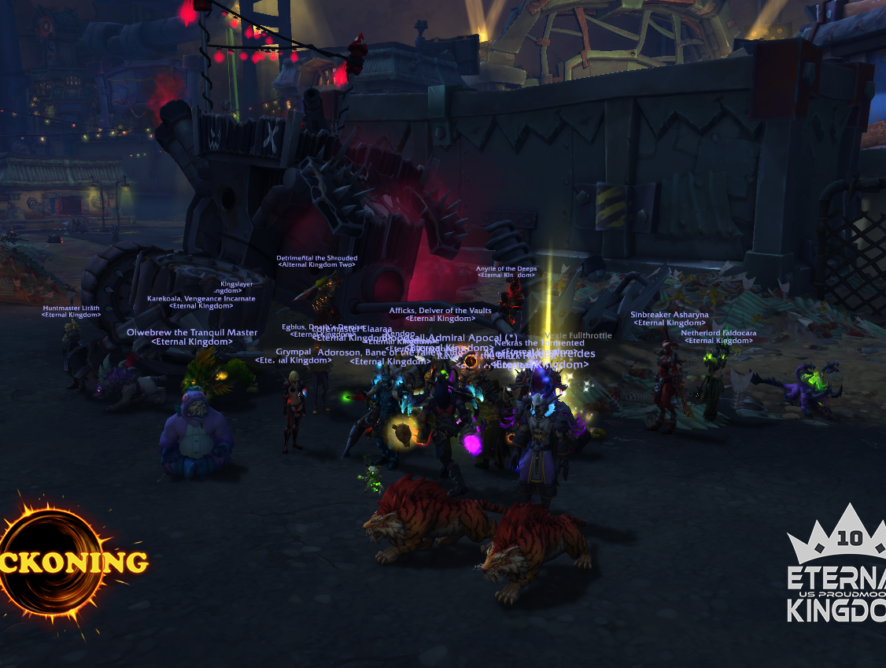 Reckoning was called in as a Mechanic to fix the oil leaks for Heroic Vexie. 1/8 H Undermined.